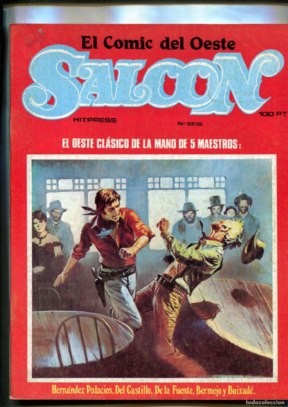 C&oacute;mics: El comic del oeste Saloon numero 6 (numerado 1 en trasera) - Varios - Foto 1