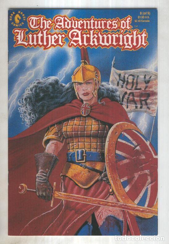 Fumetti: ADVENTURES OF LUTHER ARKWRIGHT Vol.1, No.08: The Battle (Dark Horse 1990) - Bryan Talbot