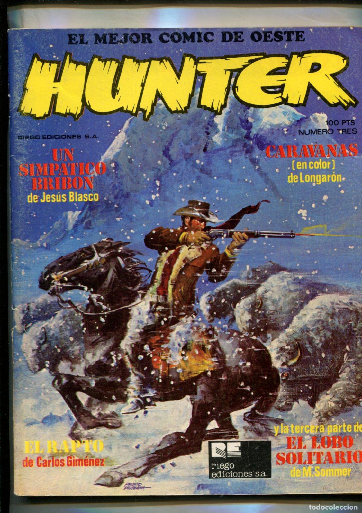 C&oacute;mics: El mejor comic del oeste Hunter numero 03 - Varios - Foto 1