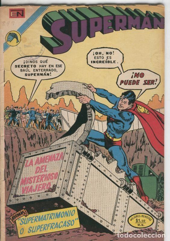 C&oacute;mics: Superman numero 0899 (numerado 1 en trasera) - Varios - Foto 1