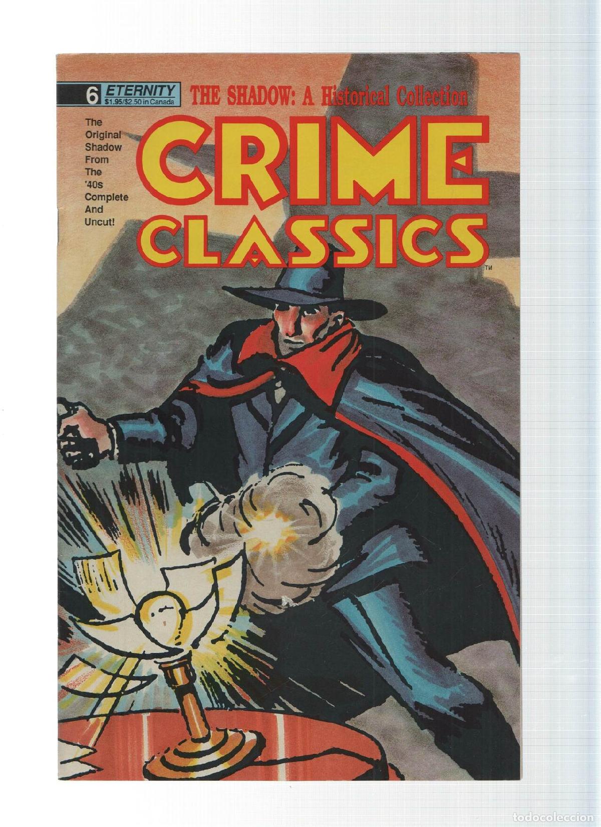 Fumetti: CRIME CLASSICS, Volume 1, Numero 06: Danger on Shark Island 3 (Eternity 1988) - Maxwell Grant, Verno