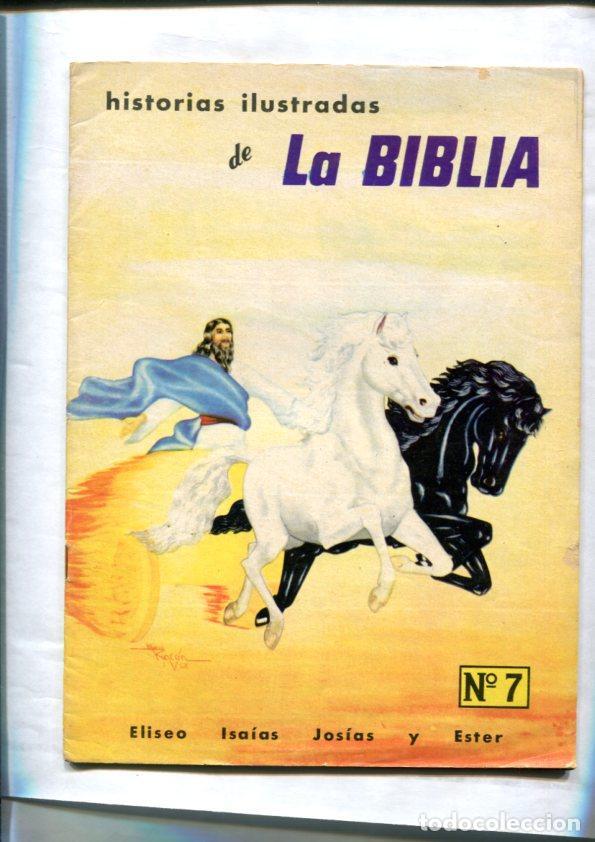 Fumetti: Historias Ilustradas de la Biblia numero 07: Eliseo, Isaias, Josia y Ester - varios
