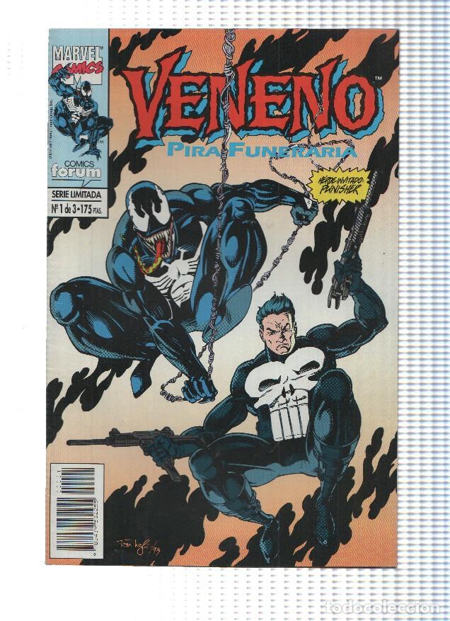 Fumetti: VENENO: PIRA FUNERARIA, Numero 01 de 03: Sube la Temperatura (Planeta 1994) - Carl Potts