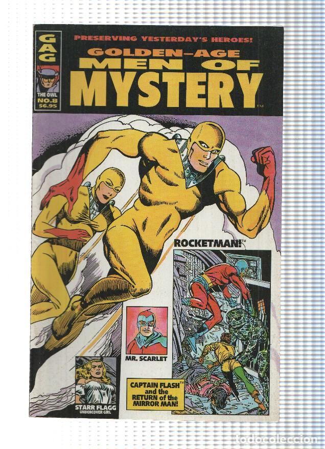 Comics: Golden-Age, MEN OF MYSTERY, Volume 1, Numero 08: Captain Flash - The Return of the Mirror Man (AC 19