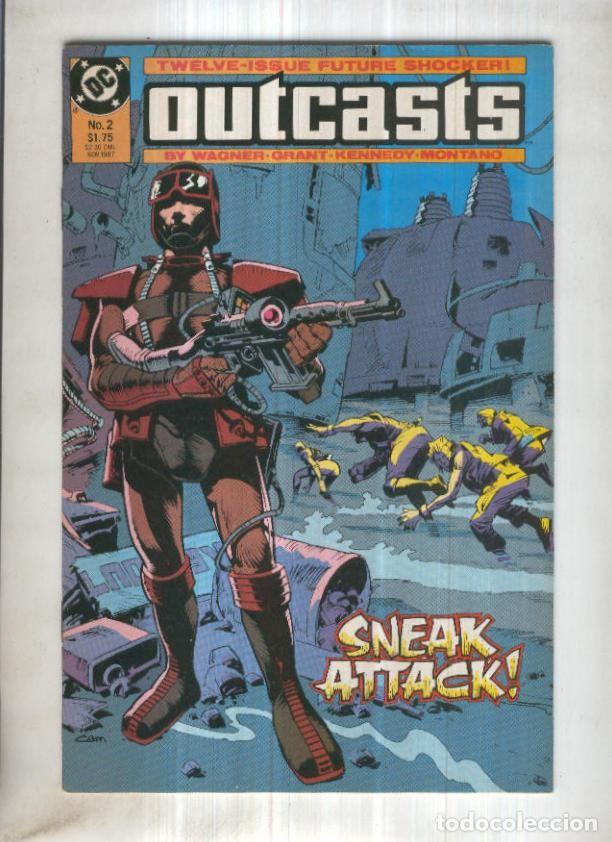 Fumetti: OUTCASTS, Mini-Series No.02: Sneak Attack ( DC 1987) - John Wagner y Alan Grant
