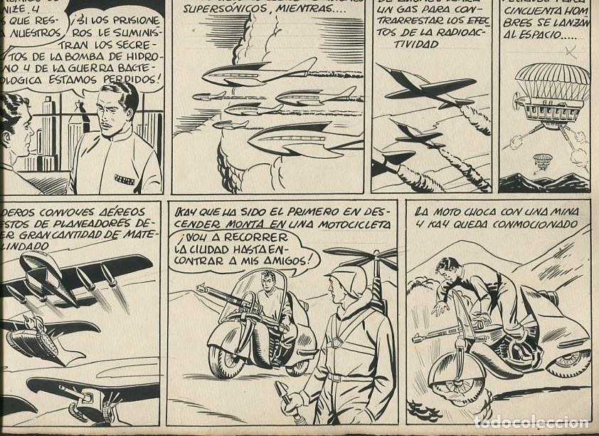 Comics: Dibujo original de: Julio Vivas: Kay modelo 06 - Julio Vivas