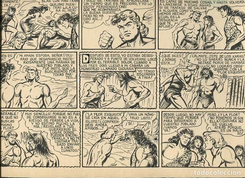 Comics: Dibujo original de: Purk el hombre de Piedra numero 155, pagina 08 de Giovara - Manuel Gago