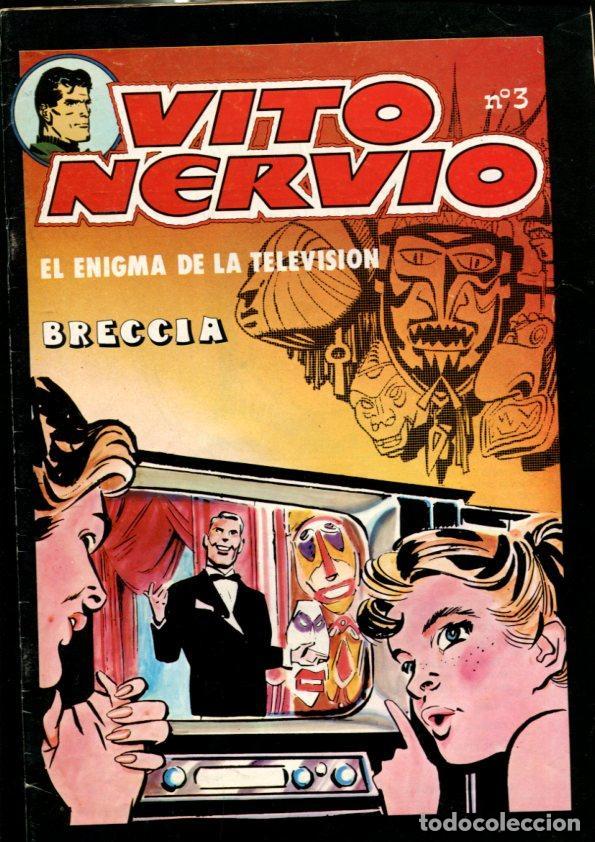 Comics : Vito Nervio numero 03: El enigma de la television - Alberto Breccia