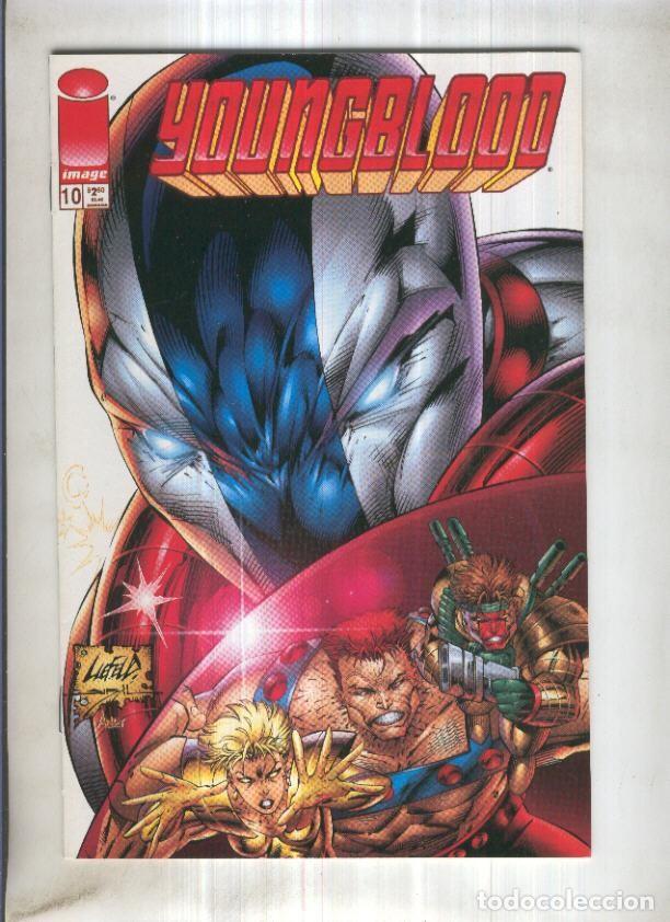 Comics : YOUNGBLOOD Vol.02 No.10: Long Shadows (Image 1996) - Rob Liefeld