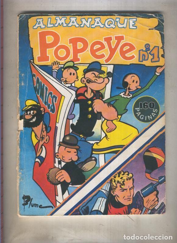 C&oacute;mics: Almanaque Popeye numero 1 - Bud Sagendorf - Foto 1