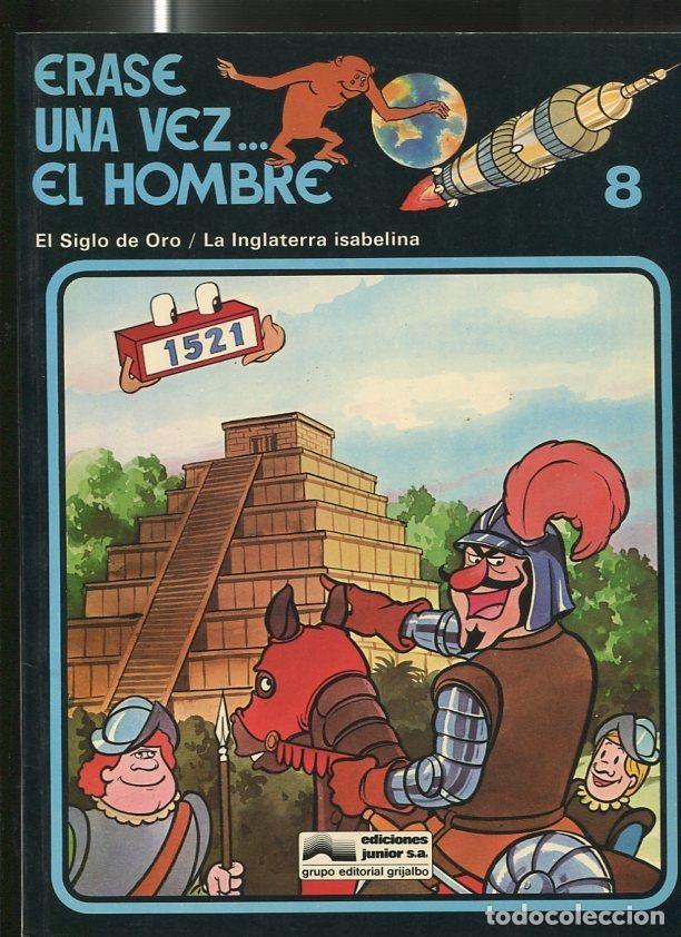 C&oacute;mics: Erase una vez el hombre numero 08: El siglo de oro - La inglaterra isabelina - Albrt Brille - Jean B