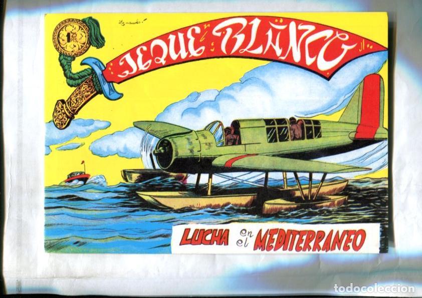 C&oacute;mics: Facsimil: Jeque Blanco numero 120: Lucha en el mediterraneo - Armando - Foto 1