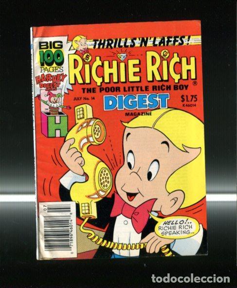 C&oacute;mics: Richie Rich numero 14, julio 1988 - - Foto 1