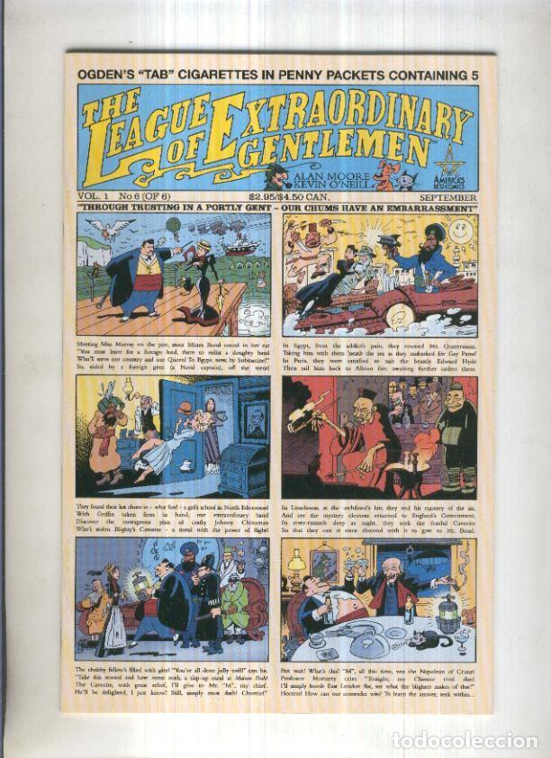 C&oacute;mics: THE LEAGUE OF EXTRAORDINARY GETLEMEN Vol.1: Numero 06 (ABC 1999) - Alan Moore