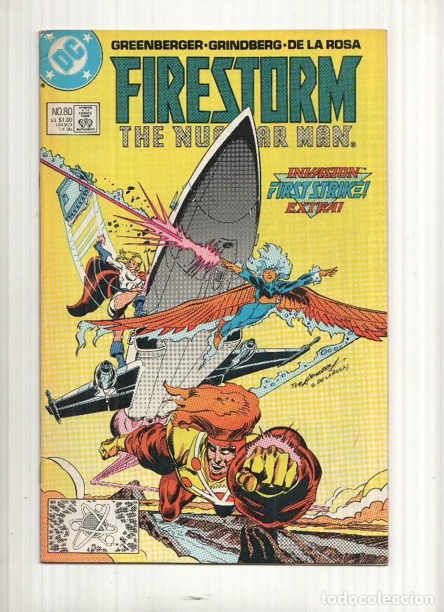 C&oacute;mics: Comic Firestorm the nuclear man numero 80 vol. 2 - The battle joined - Foto 1