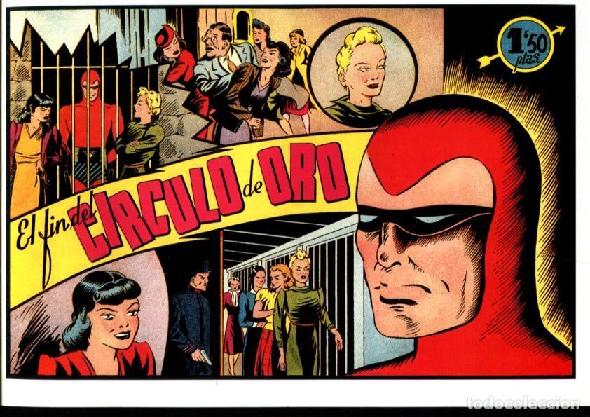 Comics: Facsimil: El Hombre Enmascarado (The Phantom) numero 24: El fin del circulo de oro (trasera Galeria