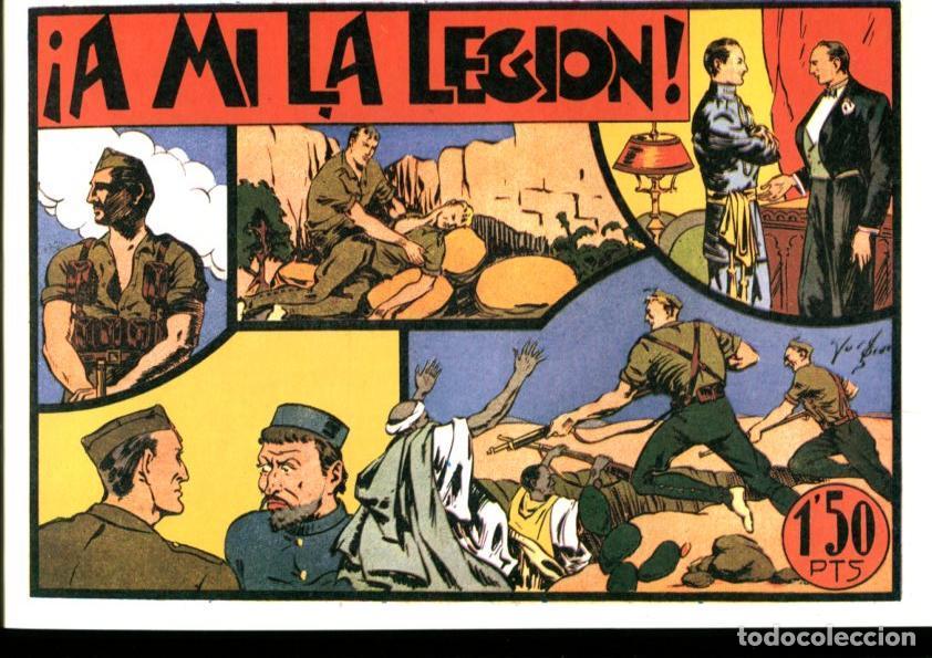 C&oacute;mics: Facsimil: Seleccion Aventurera de la Valenciana: A mi la legion - Jose Grau