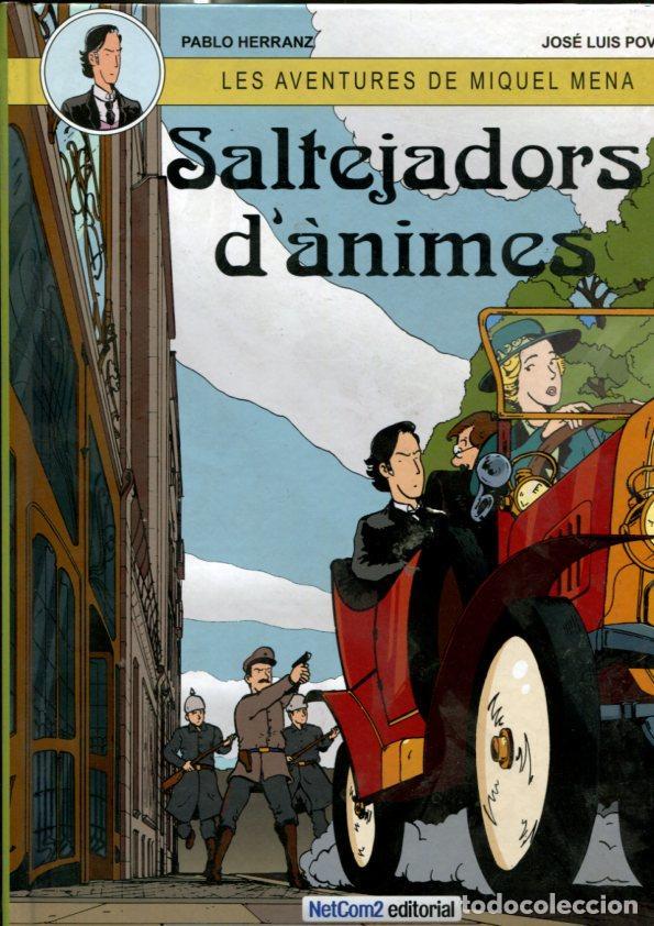 C&oacute;mics: Les aventures de Miquel Mena volumen 1: Saltejadors d'animes - Pablo Herranz - Jose Luis Povo