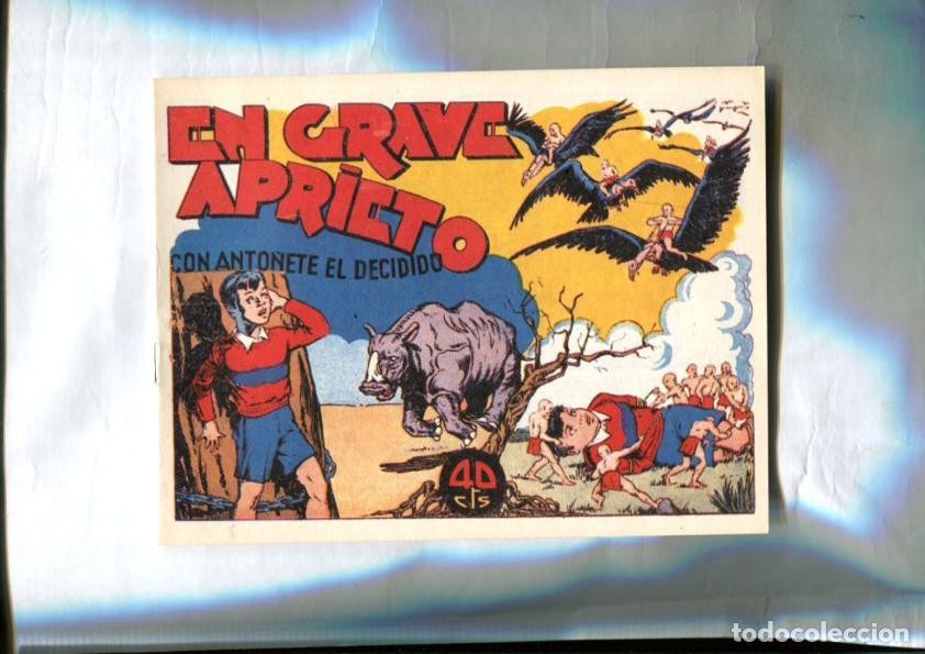 Comics: Facsimil: Anto&ntilde;ete el decidido (Torrent): En grave aprieto -