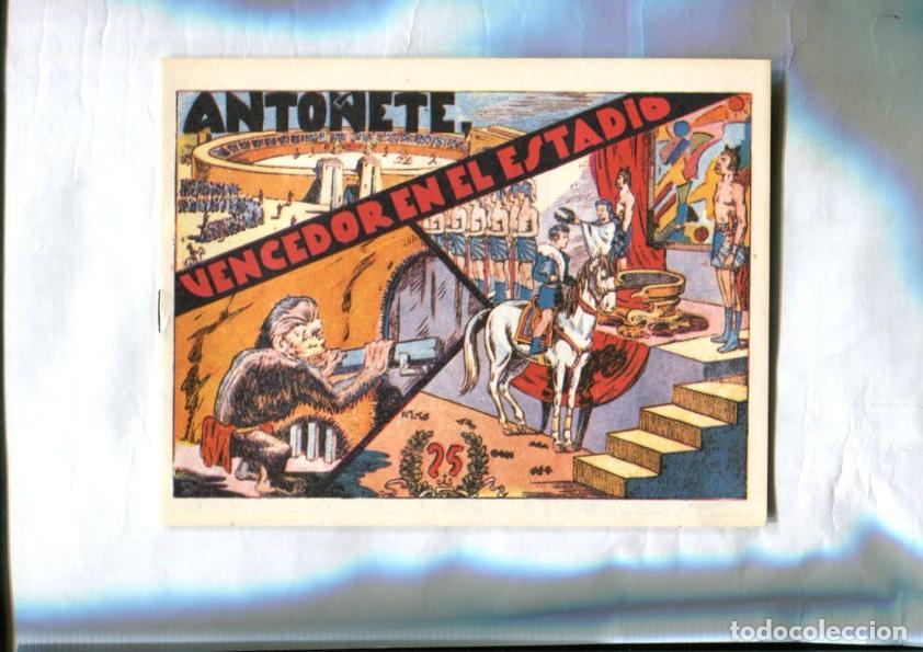 Comics: Facsimil: Anto&ntilde;ete el decidido (Torrent): Vencedor en el estadio -