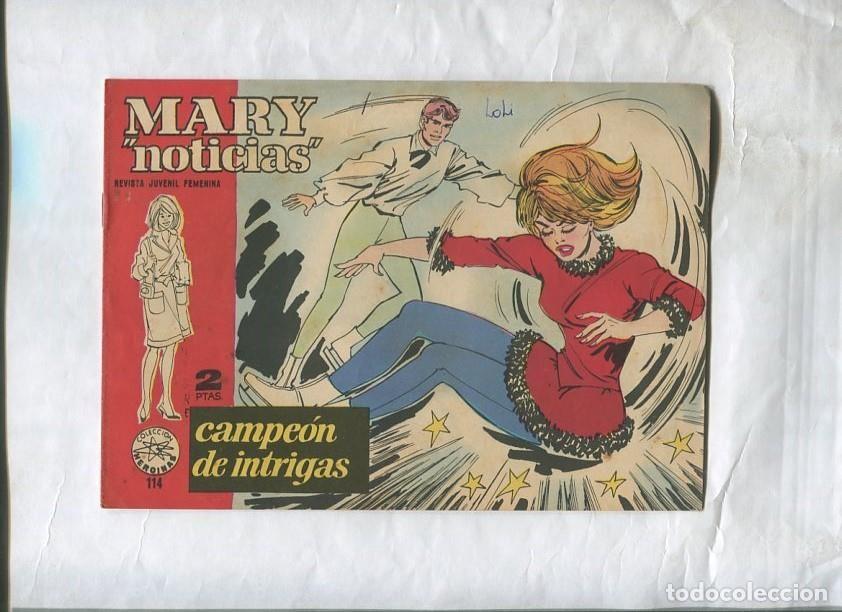 Comics: Mary Noticias numero 114: Campeon de intrigas - Roy Mark-Carmen barbara