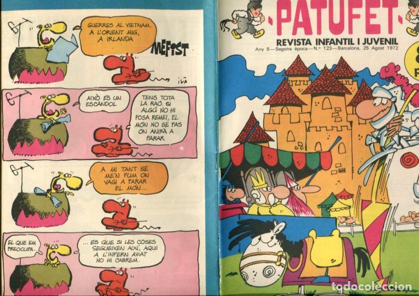 C&oacute;mics: Patufet segona epoca n&ordm; 123: El rei de la cerdanya, Joan Pasanau i el sistema fotomecanic, M&ordf; Teresa