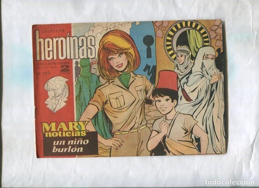 Comics: Mary Noticias numero 152: trasera foto de Shirley Mac Lane - Roy Mark-Carmen barbara