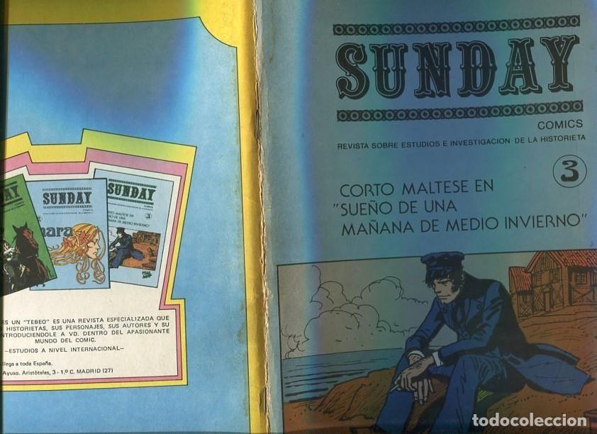 C&oacute;mics: Sunday numero 03 (numerado 2 en interior cubierta) - Varios - Foto 1
