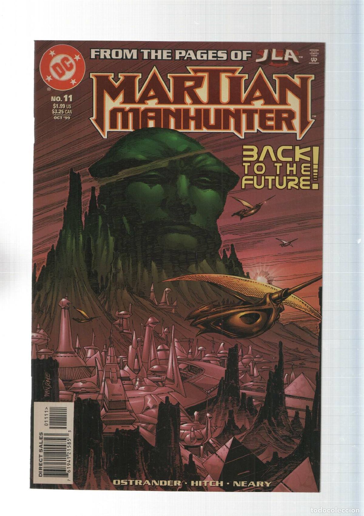 C&oacute;mics: DC Comics: Back to the future. Pilgrims - Martian Manhunter numero 11 - Foto 1