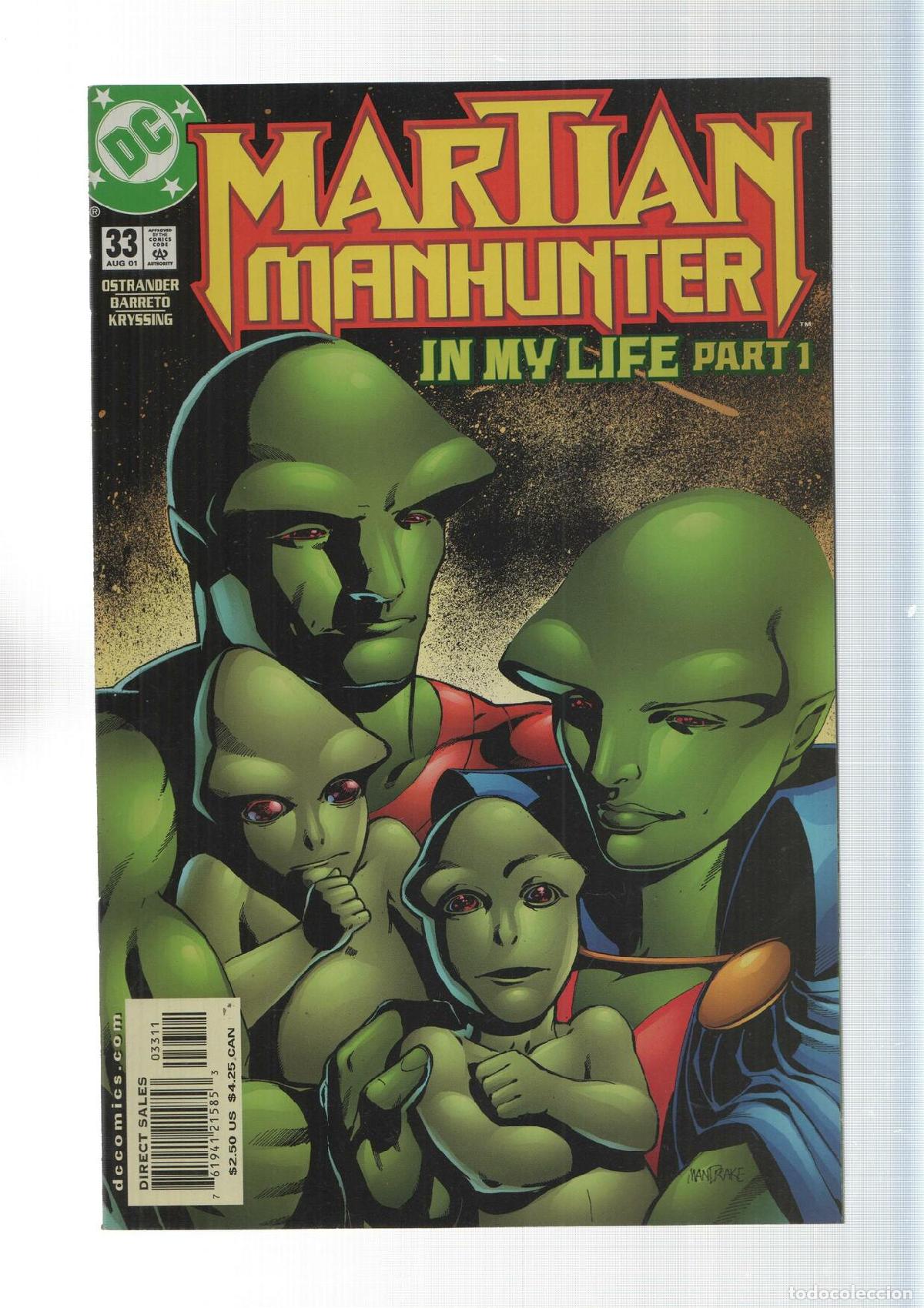 C&oacute;mics: DC Comics: In my life part 1 - Martian Manhunter numero 33 - Foto 1