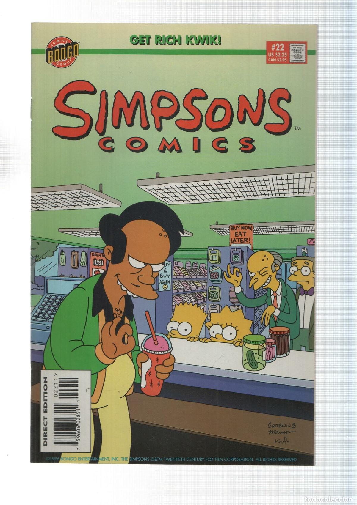 C&oacute;mics: Bongo: Little big mart - Simpsons Comics numero 22 - Foto 1