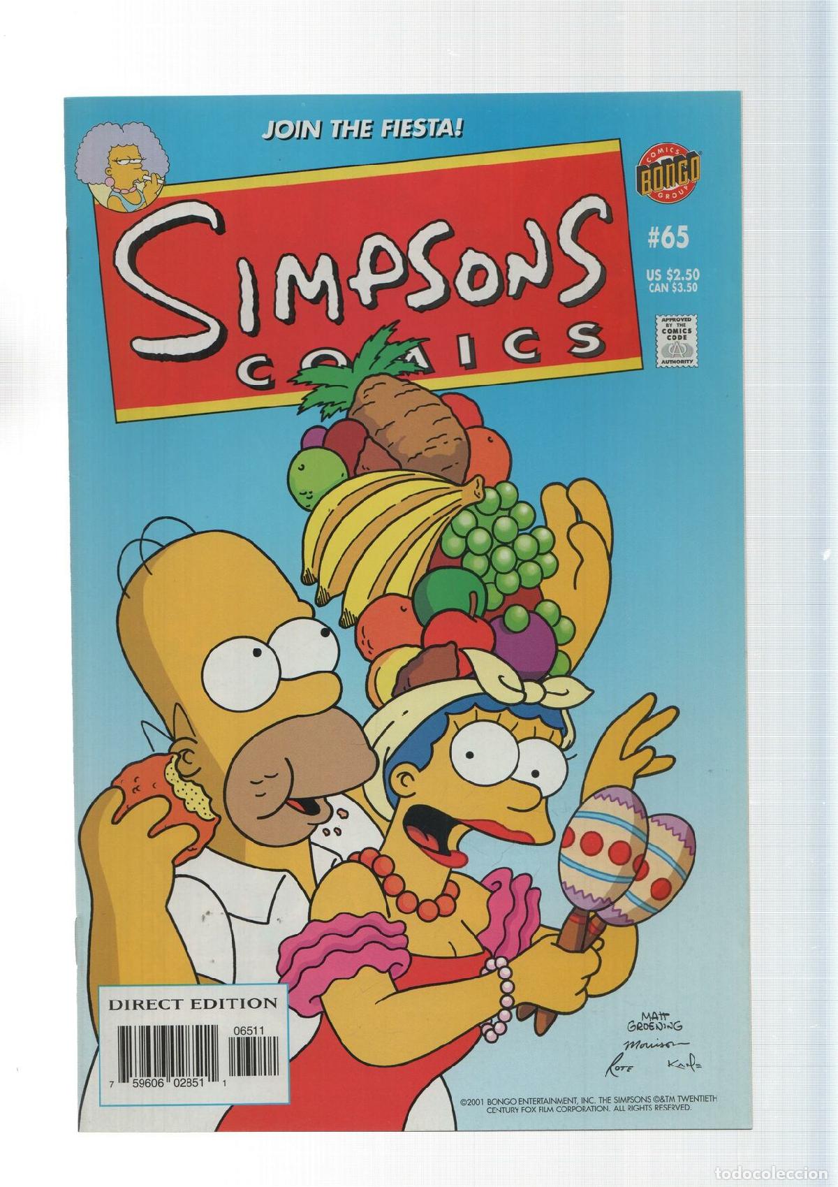 C&oacute;mics: Bongo: Viva Bart - Simpsons Comics numero 65 - Foto 1