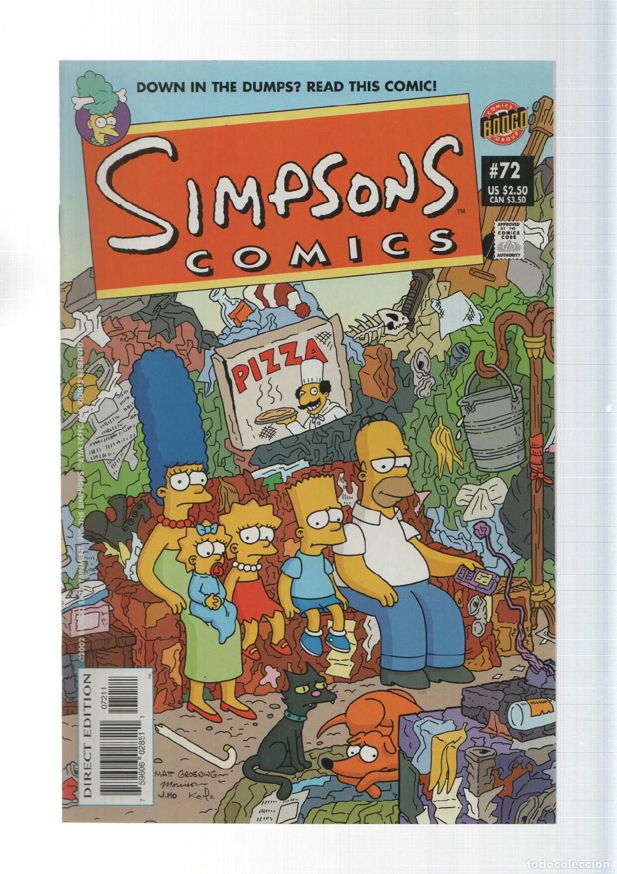 C&oacute;mics: Bongo: Homers run - Simpsons Comics numero 72 - Foto 1