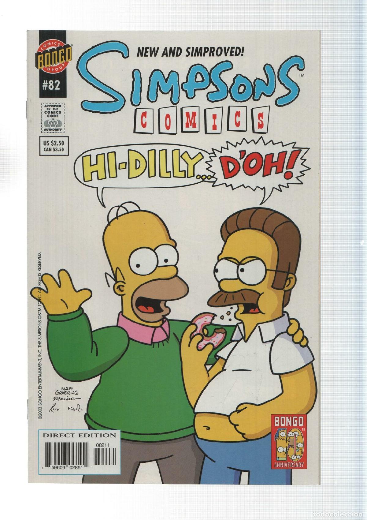 C&oacute;mics: Bongo: Ned the Simpson - Simpsons Comics numero 82 - Foto 1