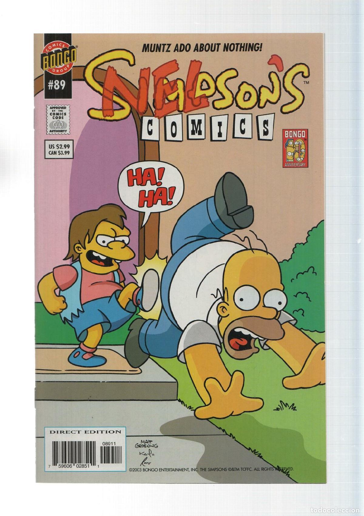 C&oacute;mics: Bongo: Lisa in the middle - Simpsons Comics numero 89 - Foto 1