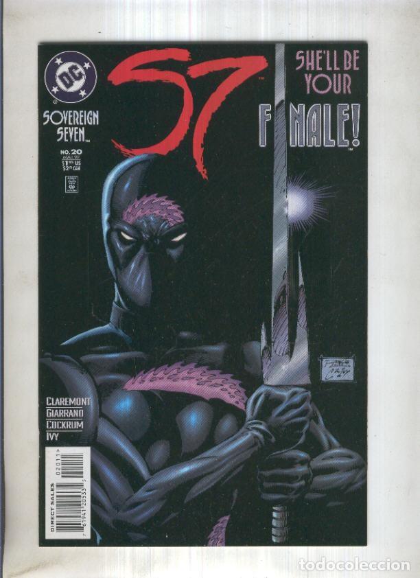 Comics: SOVEREIGN SEVEN, Vol.1 No.20: Q and Y (DC 1997) - Chris Claremont