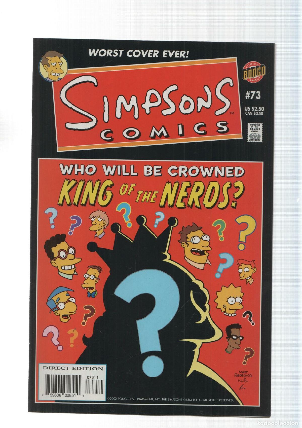 C&oacute;mics: Bongo: Day of Nerd - Simpsons comics numero 73 - Foto 1