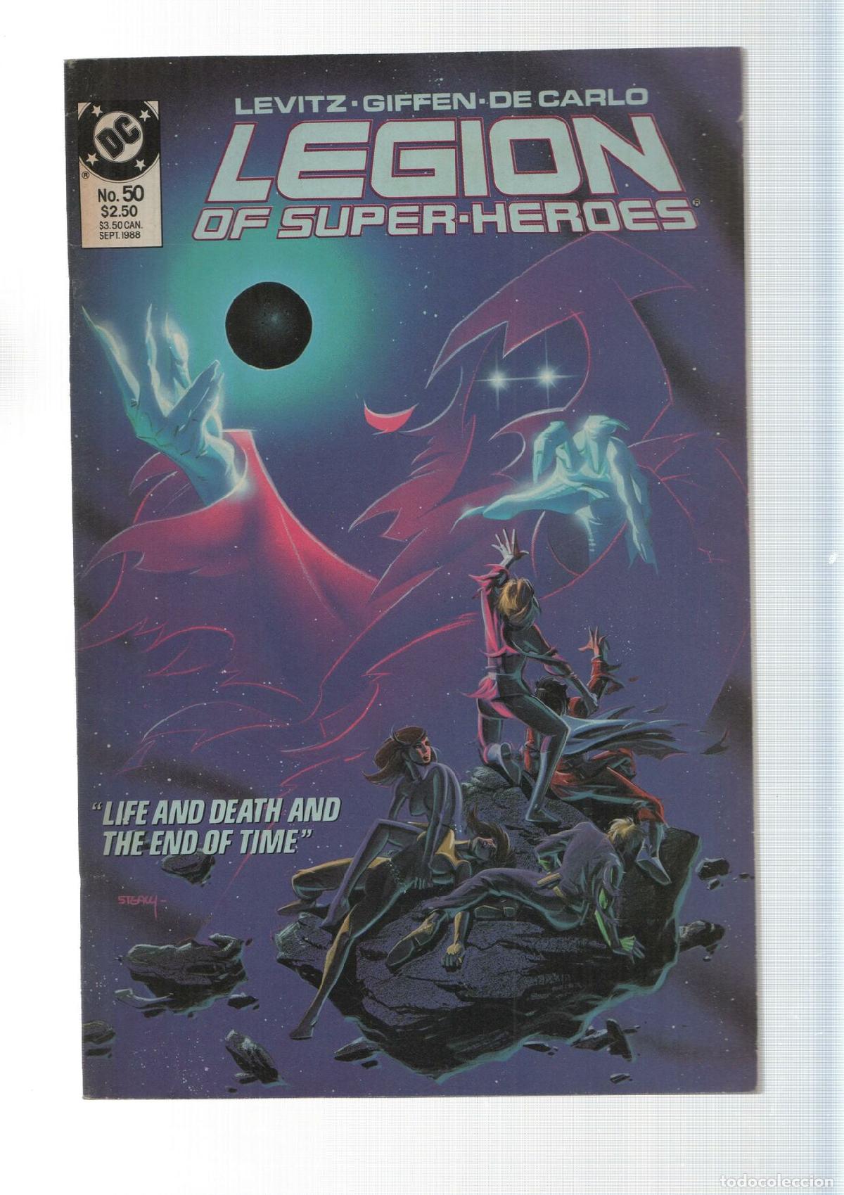C&oacute;mics: Dc: Life and death and the end of time. Legion of Super-Heroes numero 50
