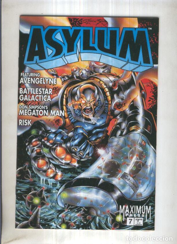 C&oacute;mics: ASYLUM, Vol.1 No.07: RISK (Maximum Press 1995) - Rob Lyefeld - Foto 1