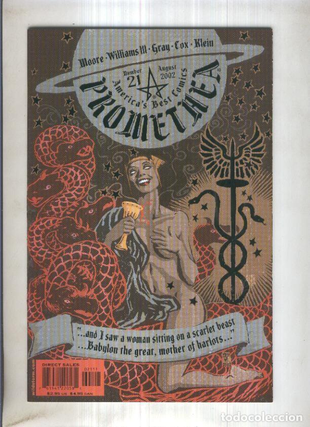 C&oacute;mics: PROMETHEA, Vol.1 No.21: The Wine of her fornications (ABC 2002) - Alan Moore
