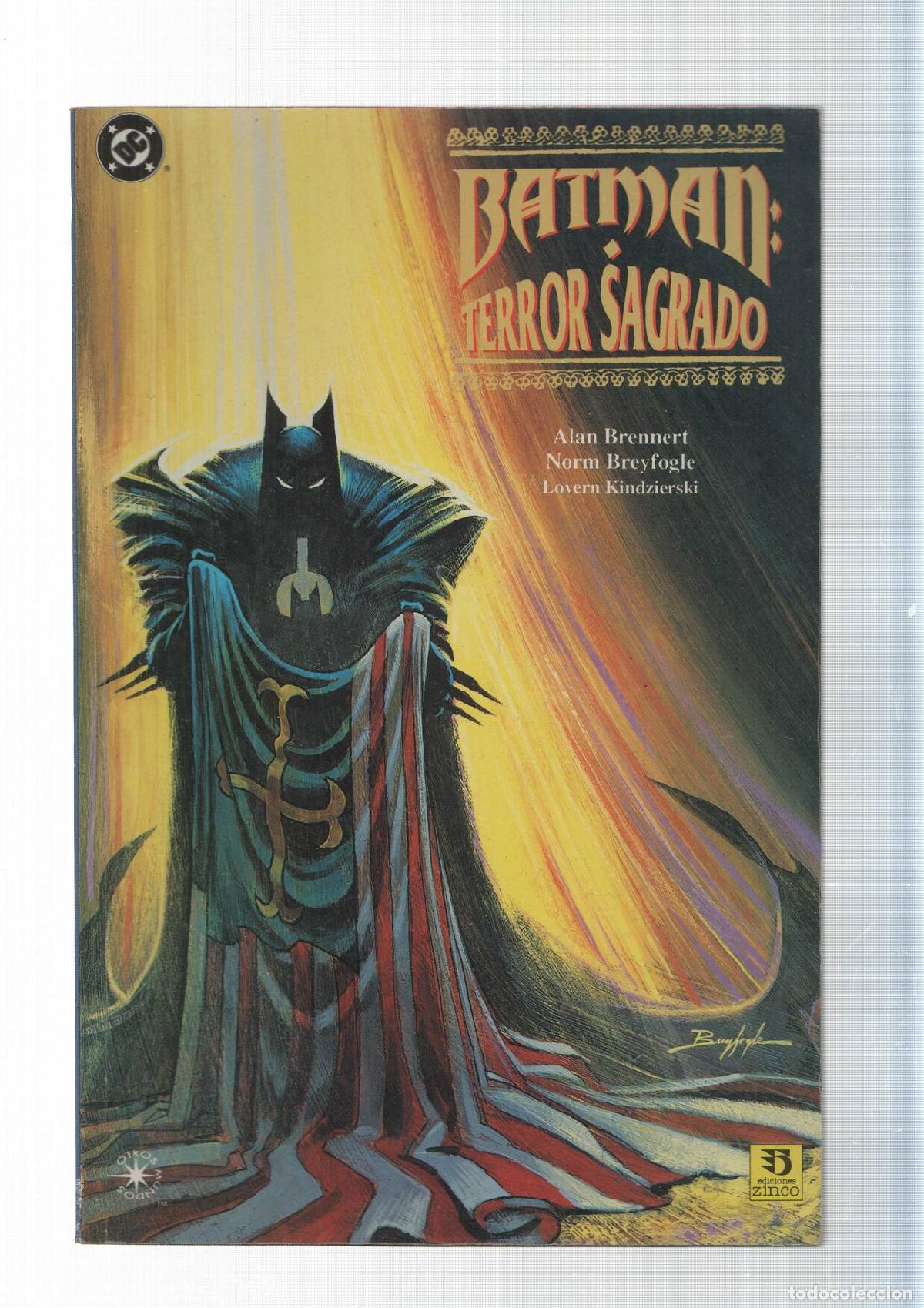 C&oacute;mics: Zinco: Terror Sagrado. Batman. Marvel. DC Comics - Foto 1