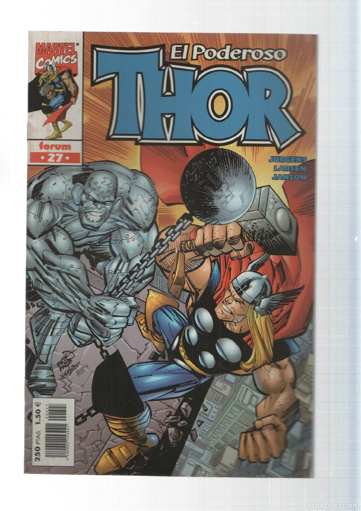 C&oacute;mics: Planeta-De Agostini: Los Olvidados - El Poderoso Thor vol. 4, numero 27. Marvel Comics - Foto 1