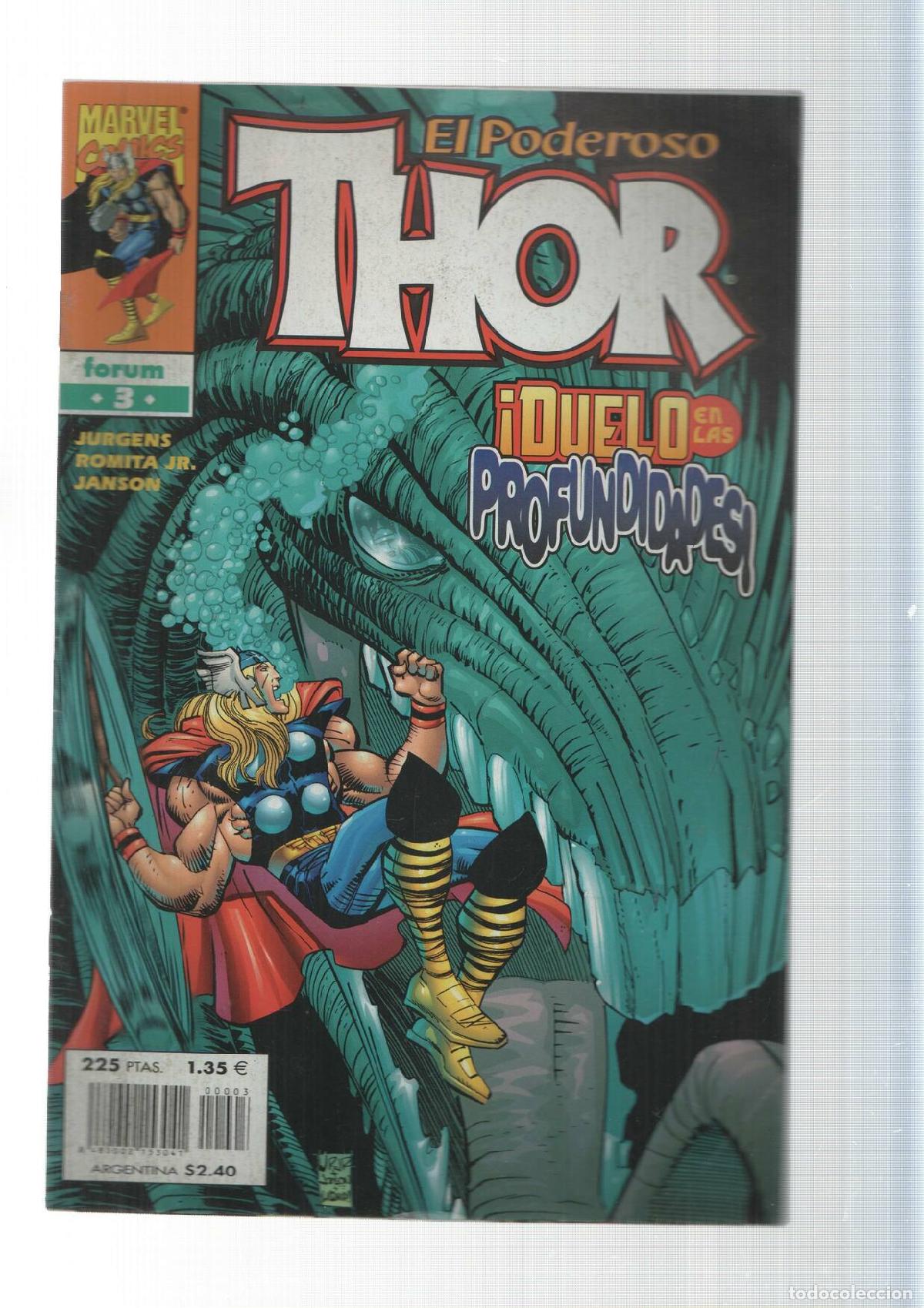 C&oacute;mics: Planeta-De Agostini: Dios y hombre - El Poderoso Thor vol. 3, numero 3. Marvel Comics - Foto 1
