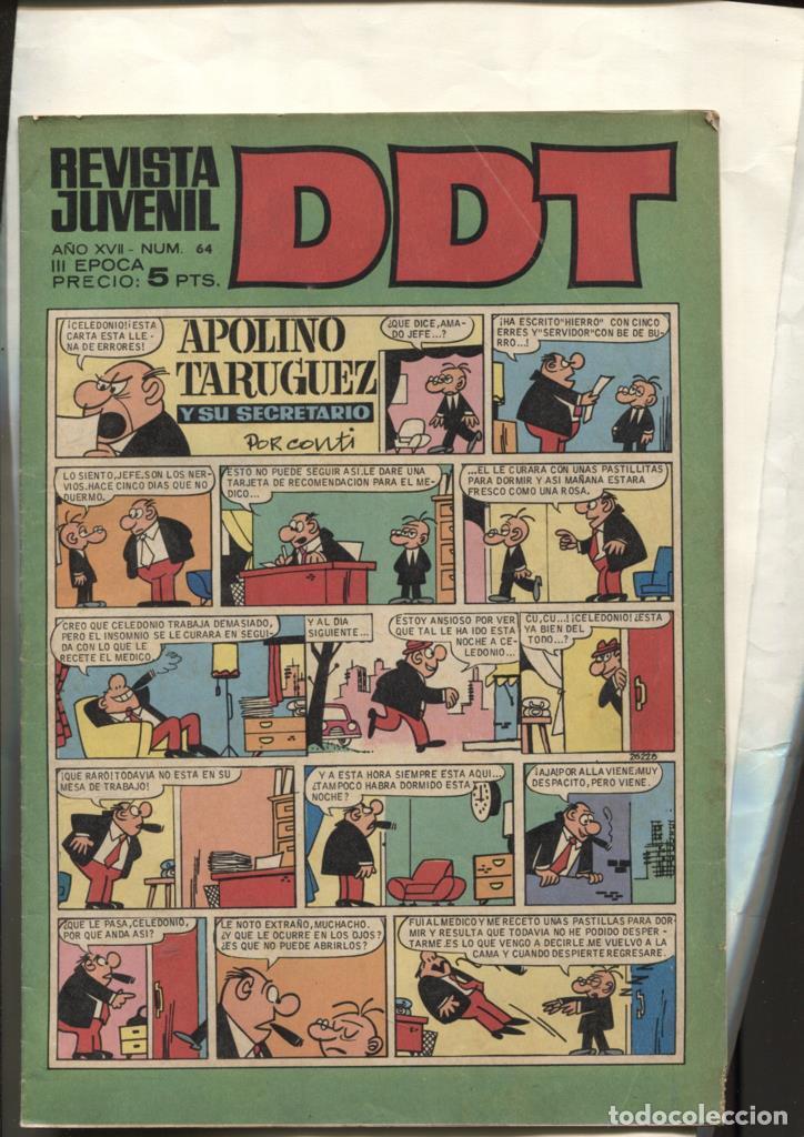 C&oacute;mics: DDT tercera epoca numero 064 - Varios - Foto 1