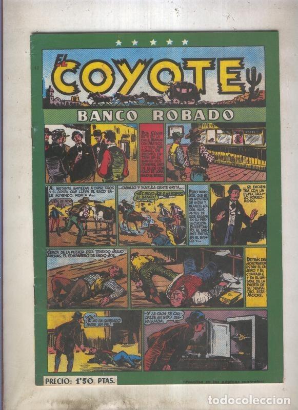 Fumetti: El Coyote facsimil numero 042: Banco robado - Jose Mallorqui-Francisco Batet