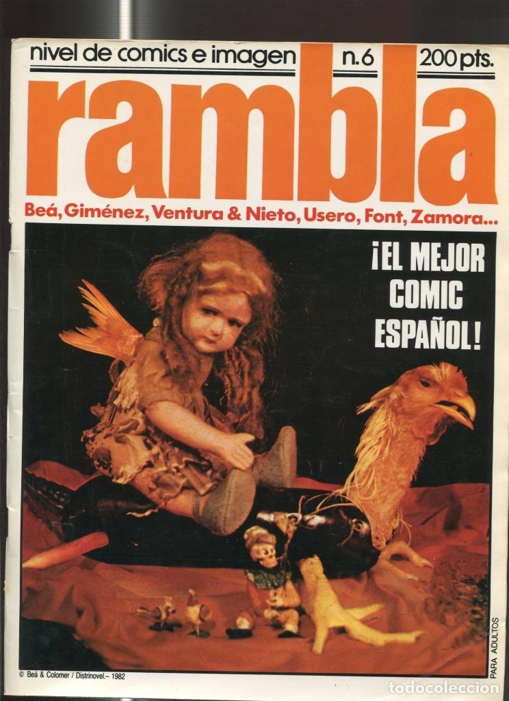 C&oacute;mics: Rambla revista de comic numero 06: Maese Espada de Usero, - Varios - Foto 1