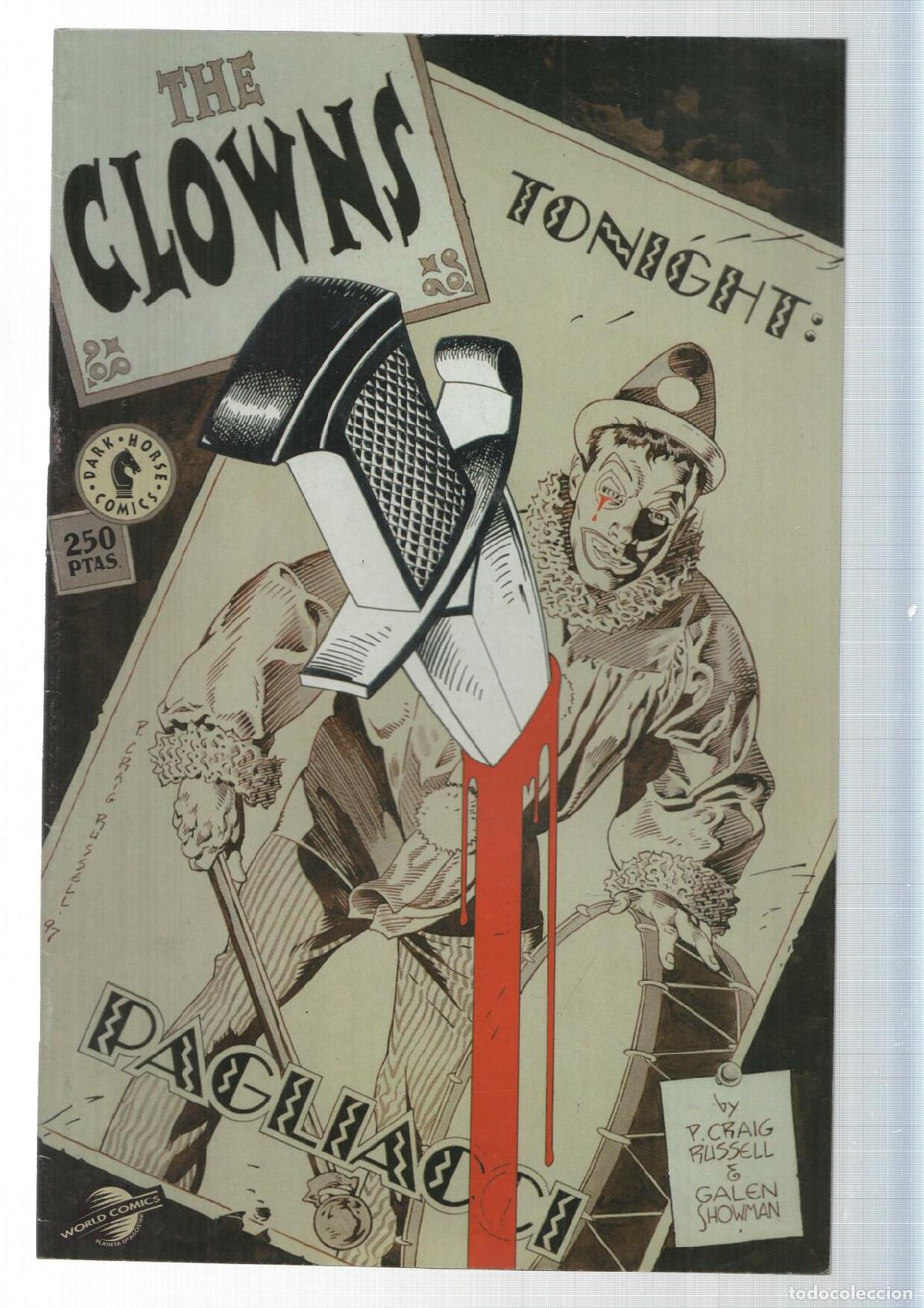 C&oacute;mics: Planeta-DeAgostini: I Pagliacci - The Clowns. Dark Horse Comics