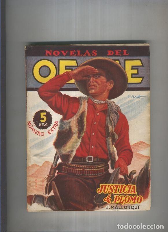 Comics : Novelas del Oeste numero Extra 05: Justicia de plomo - J. Mallorqui