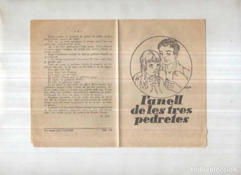 C&oacute;mics: Col-leccio EN PATUFET numero 932: L,anell de les tres pedretes (cubierta de Mallol)