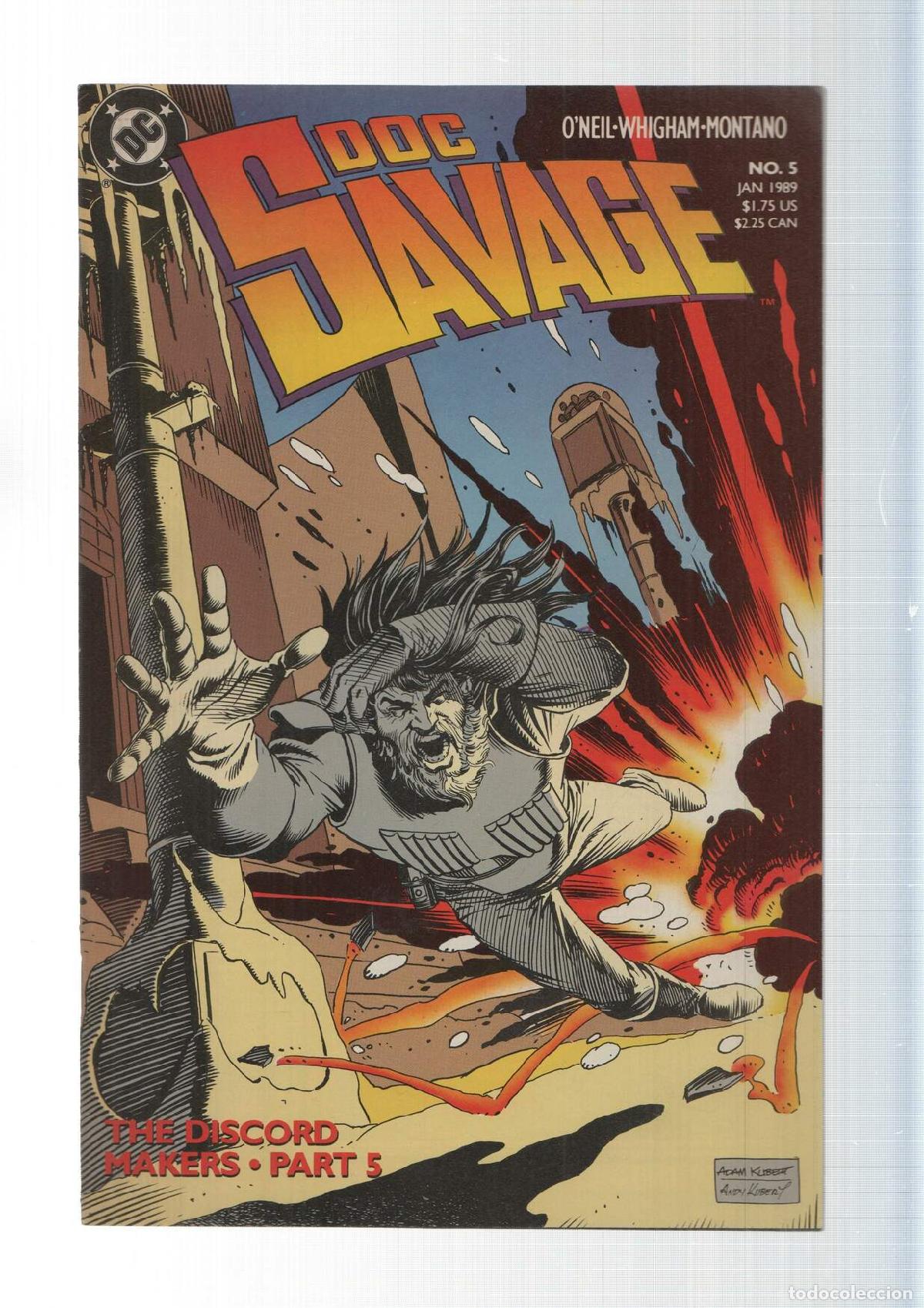 C&oacute;mics: DC Comics: The Discord Makers part 5. Doc Savage numero 4 - Foto 1